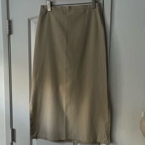 Gerald Darel long nude super light skirt